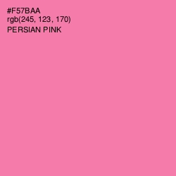 #F57BAA - Persian Pink Color Image